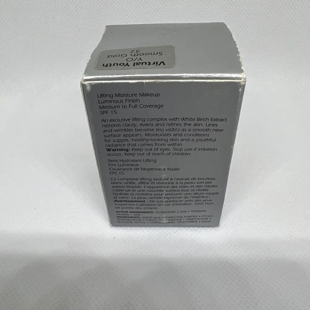 Prescriptives Virtual Skin Super Natural Finish Makeup Smooth Gold 32 *Rare Find